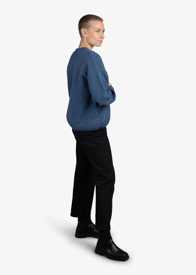 Secondary product image for "Signe Cardigan Indigo"