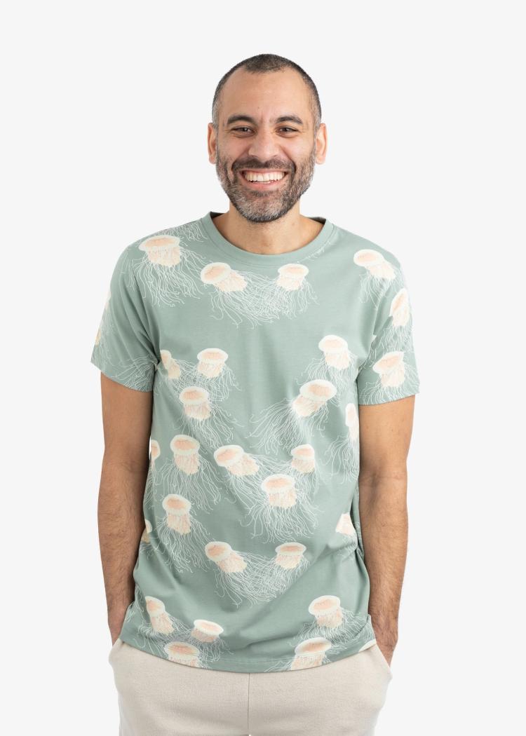 Secondary product image for "T-shirt Manet Grön"