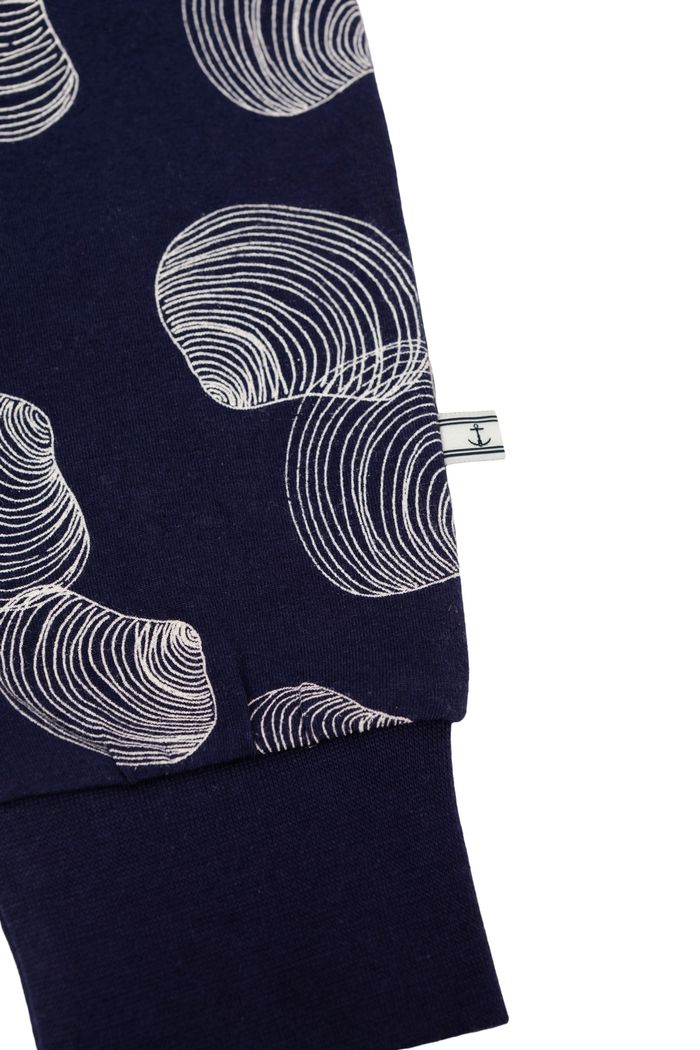Secondary product image for "Pyjamas Snäcka Marinblå"