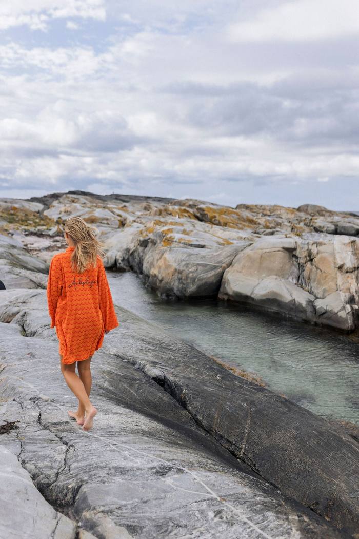 Secondary product image for "Badrock Archipelago Orange/Rosa Våg"