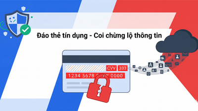 Cảnh báo đáo thẻ tín dụng làm lộ thông tin thẻ và dữ liệu cá nhân