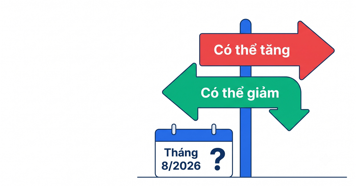 Dự báo lãi suất vay ngân hàng tháng 8/2026 - hai kịch bản tăng giảm
