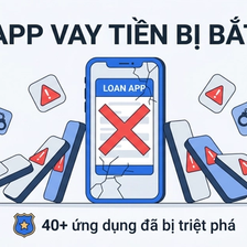 Danh sách app vay tiền bị bắt và bị sập tại Việt Nam 2026