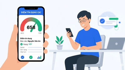 Cách kiểm tra điểm CIC miễn phí - thang điểm tín dụng 403-706