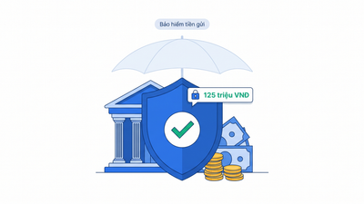 Bảo hiểm tiền gửi Việt Nam - hạn mức 125 triệu VNĐ
