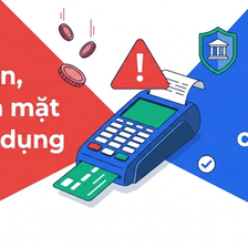 Cảnh báo rủi ro đáo hạn và rút tiền mặt thẻ tín dụng qua máy POS