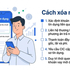 Cách xóa nợ xấu trên CIC đúng pháp luật - hướng dẫn 5 bước