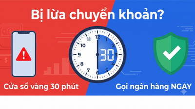 Bị lừa chuyển khoản phải làm sao - checklist 5 bước xử lý trong 24 giờ đầu