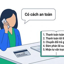 Cách trả nợ thẻ tín dụng khi chưa đủ tiền an toàn qua ngân hàng phát hành