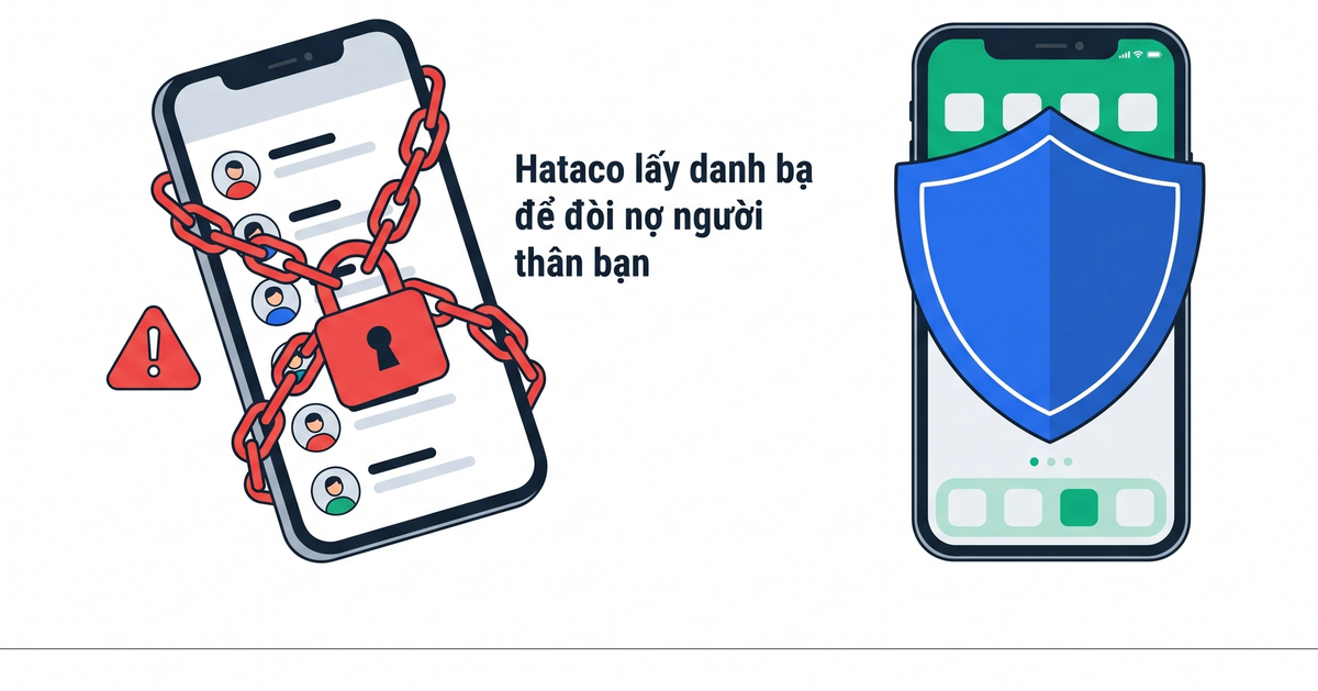 Hataco Vay cày danh bạ - cách chặn và bảo vệ người thân