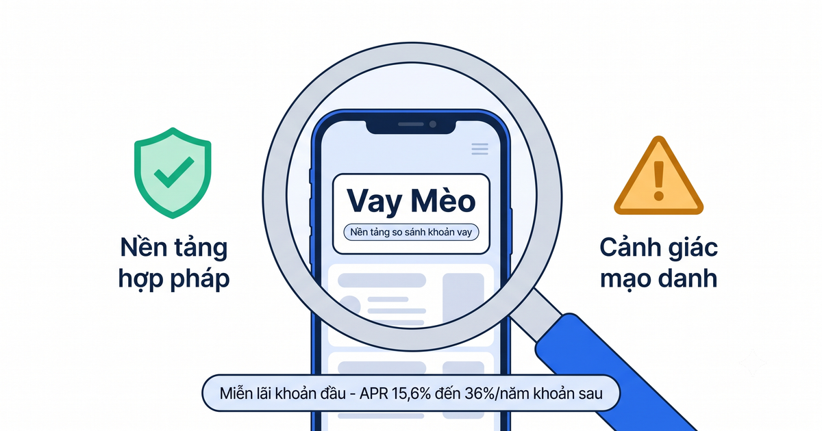 Vay Mèo có lừa đảo không - đánh giá app vay Vaymeo
