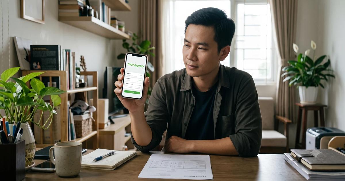 Vay Moneyveo có lên CIC không - người vay kiểm tra lịch sử tín dụng trên điện thoại