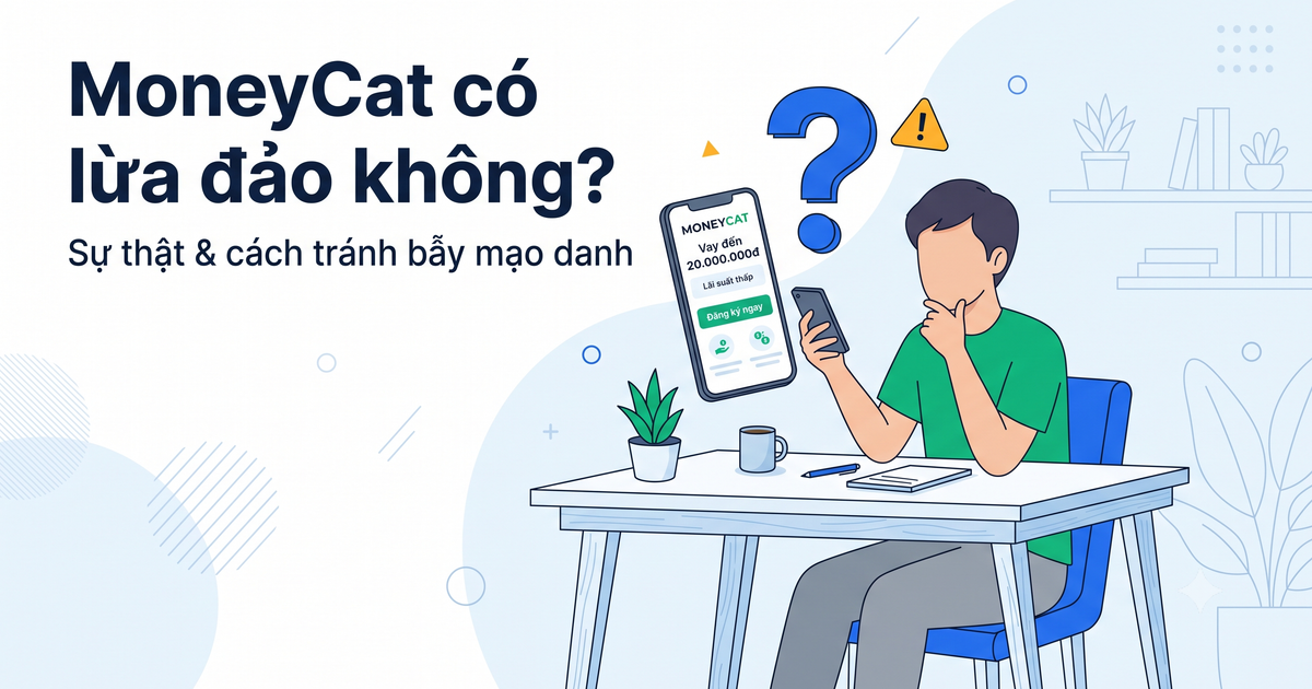 MoneyCat có lừa đảo không - đánh giá app vay MoneyCat