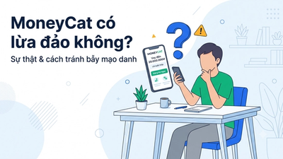 MoneyCat có lừa đảo không - đánh giá app vay MoneyCat