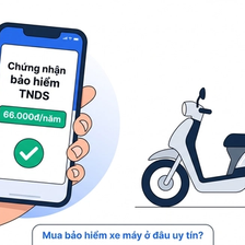 Hướng dẫn mua bảo hiểm xe máy bắt buộc TNDS online uy tín 2026