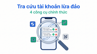 Cách tra cứu số tài khoản, số điện thoại lừa đảo bằng công cụ chính thức 2026