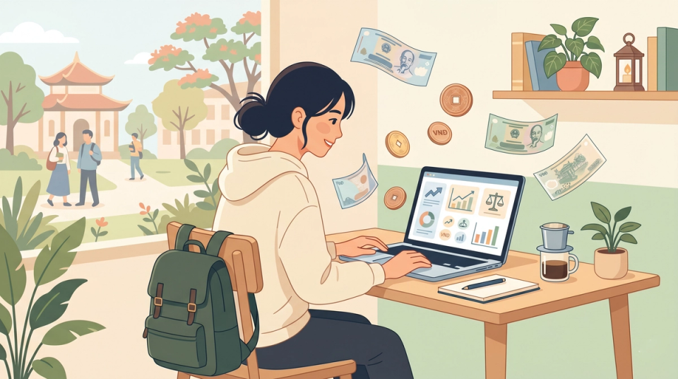 Biểu đồ so sánh APR giữa các app vay tiền online phổ biến tại Việt Nam