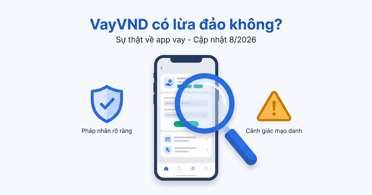 VayVND có lừa đảo không - đánh giá app vay VayVND