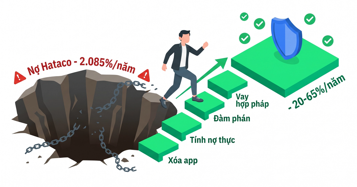 Thoát Hataco Vay - hướng dẫn xóa nợ đen và vay hợp pháp