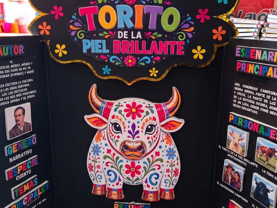Cartelera educativa: El Torito de la Piel Brillante
