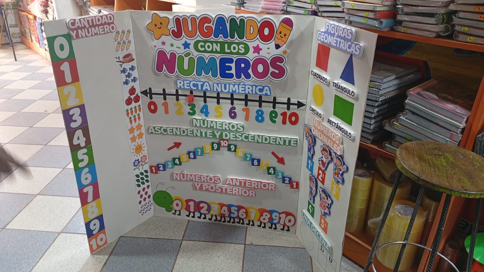Tríptico interactivo para niños