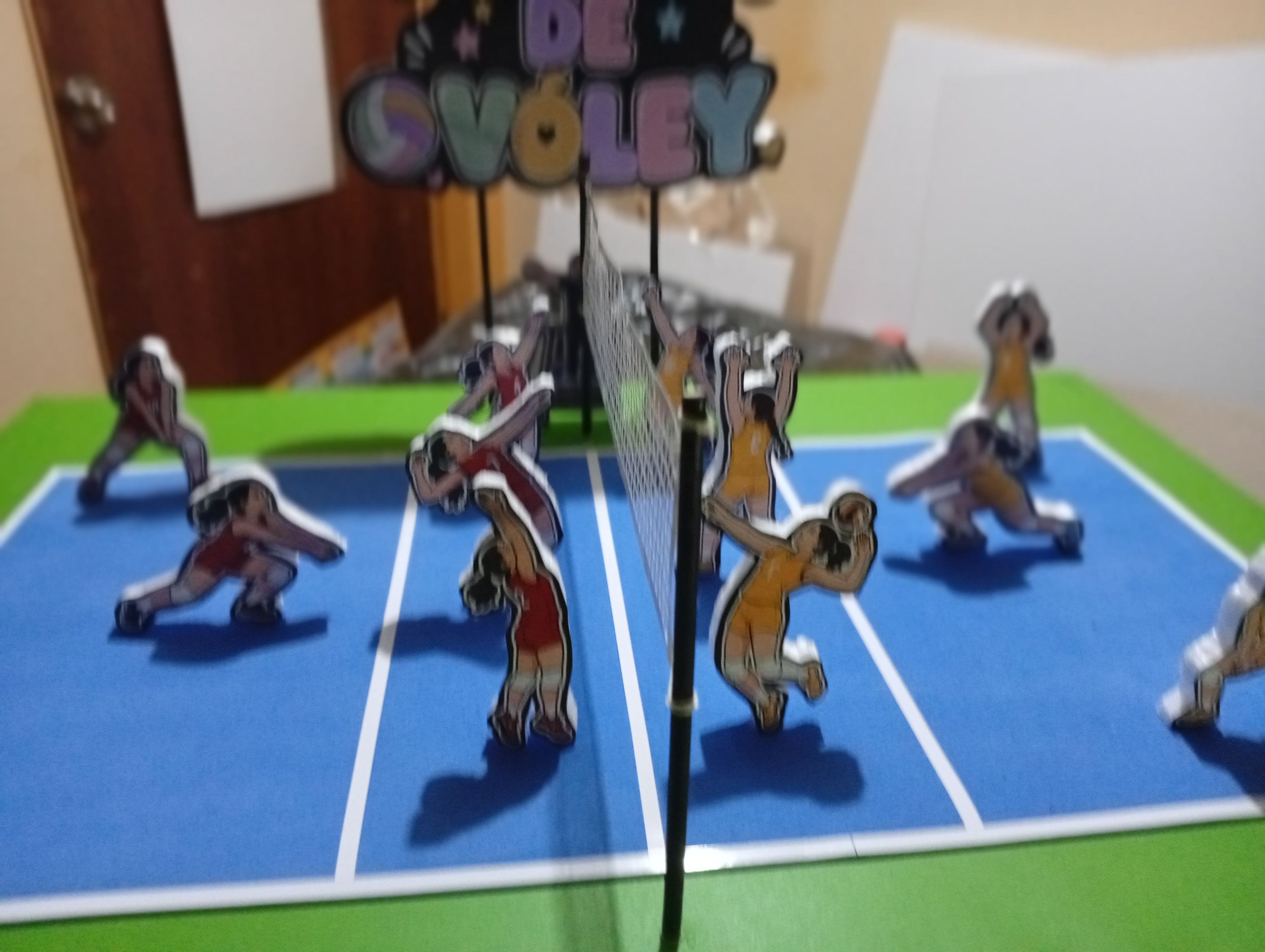 Cancha de vóley (Maqueta)