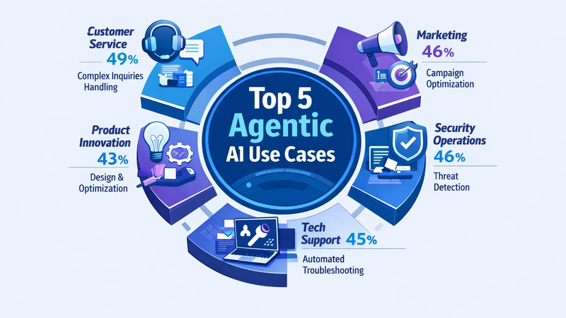 Top 5 AI use cases in 2025