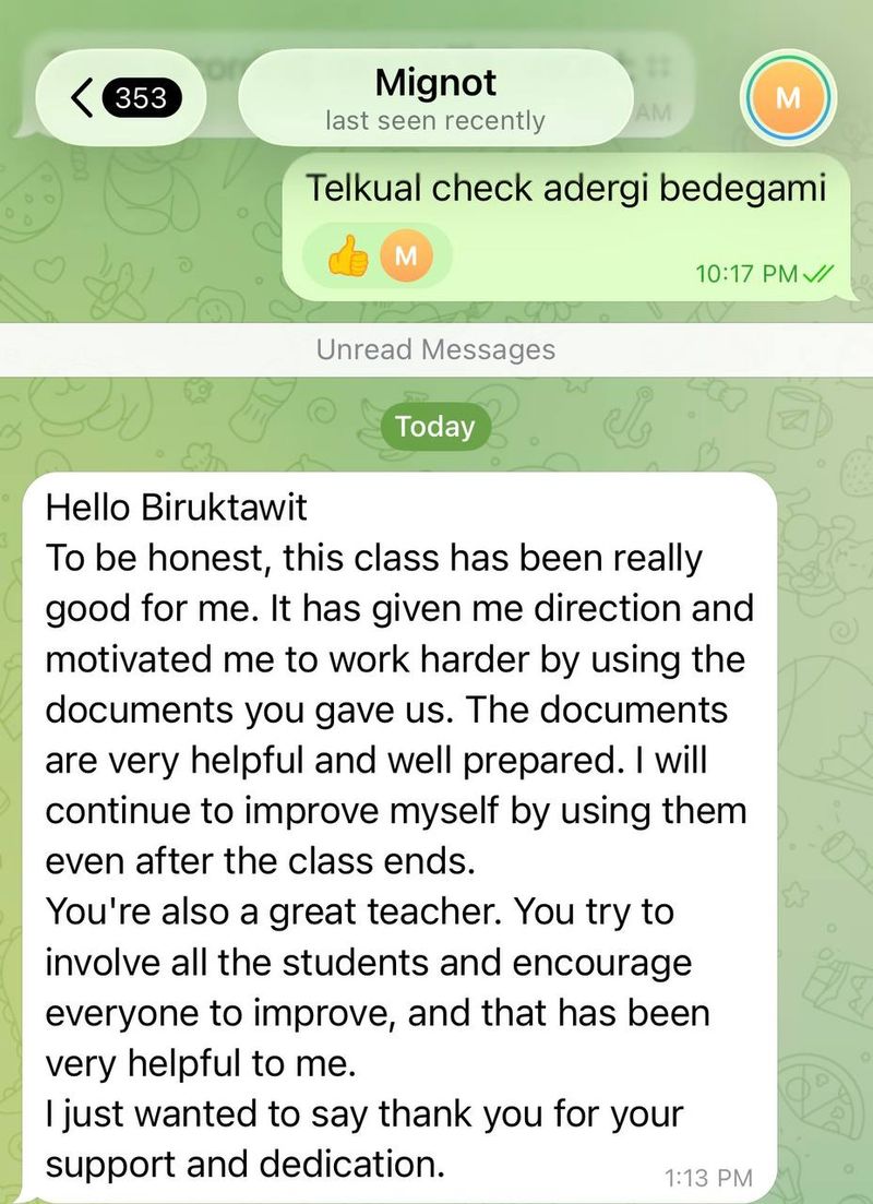 Student testimonial from Testimonial 9