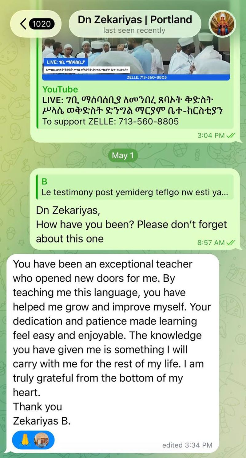 Student testimonial from Testimonial 13
