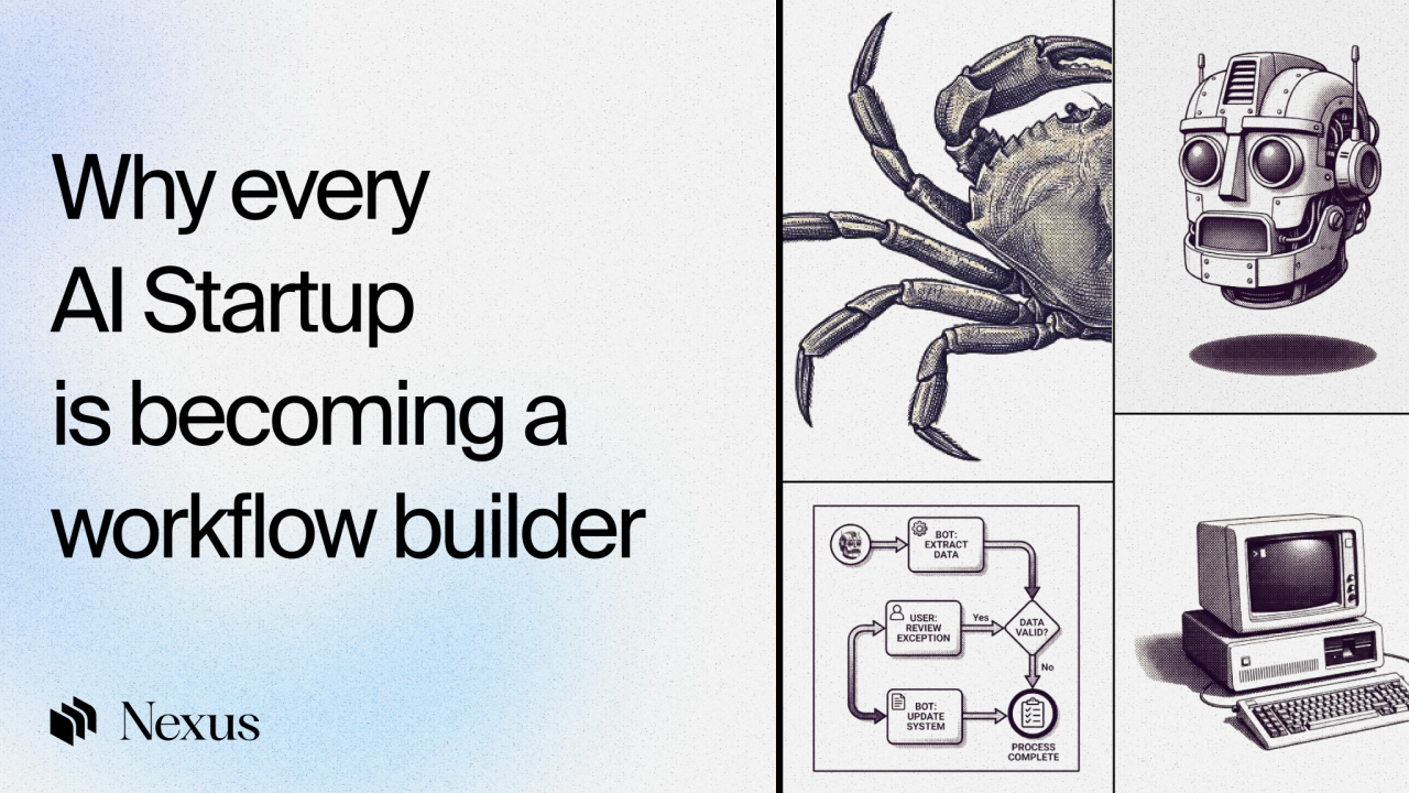 Why every AI startup becomes a workflow builder