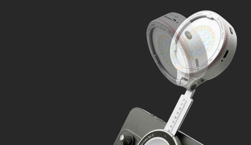 360° Flexible Head & Height-Adjustable Mount