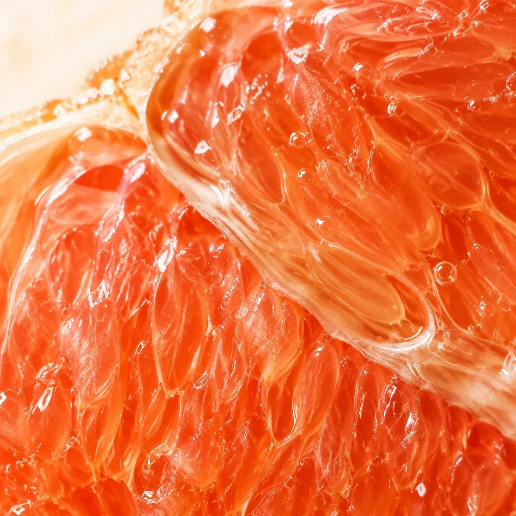 Close-up of citrus texture