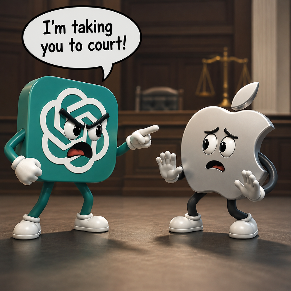 OpenAI vs Apple: Tech Titans Tussle