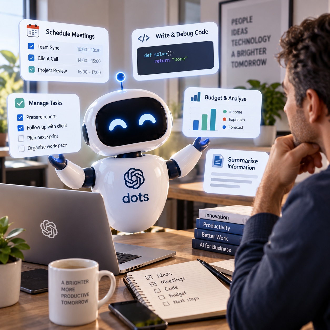 OpenAI's "Dots" AI Agents Revolutionise Work