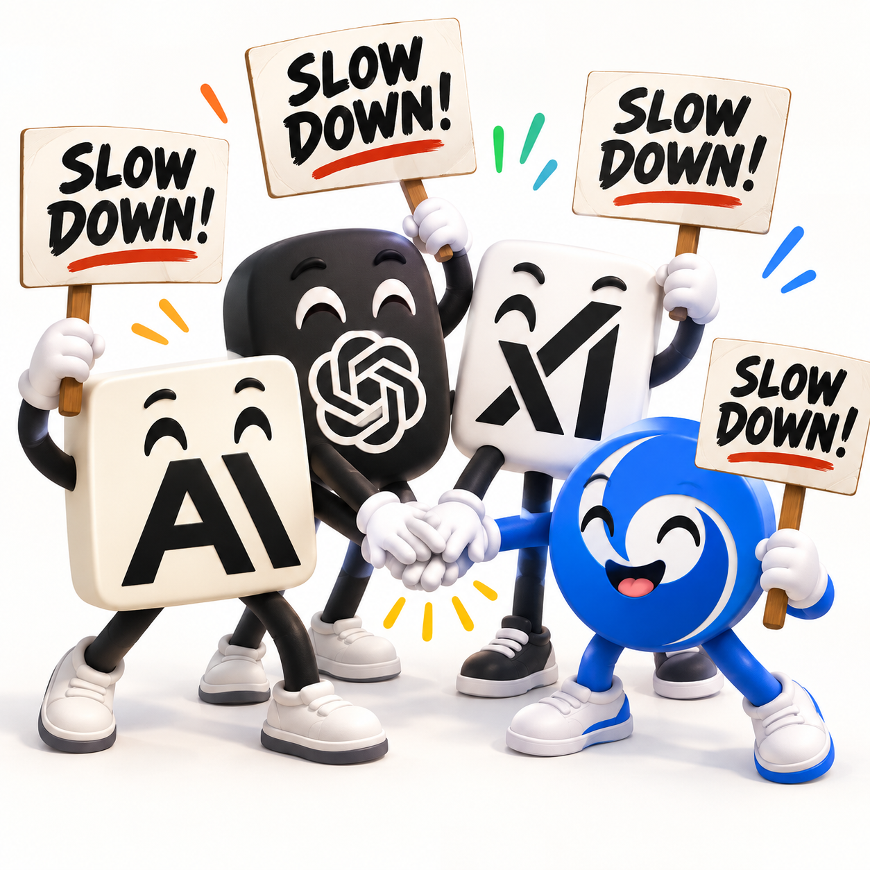 AI Leaders Unite: Slow Down AI