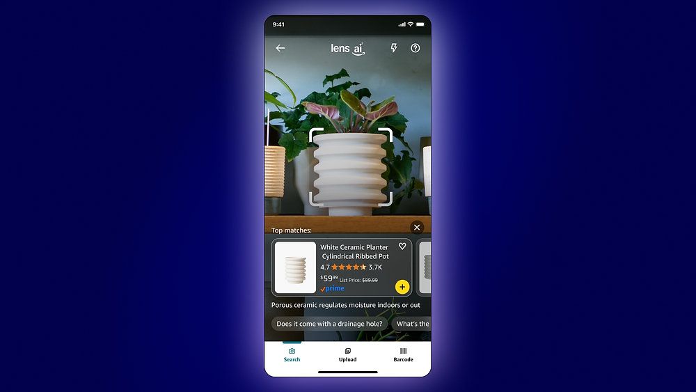 Amazon’s Lens Live: Shop What You See