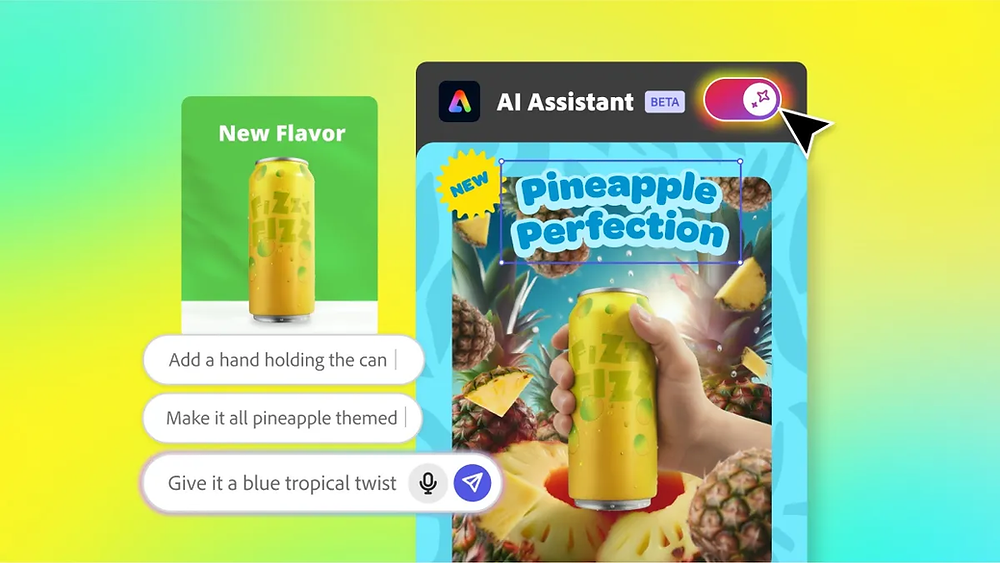 Adobe Unveils AI Assistants for Creativity