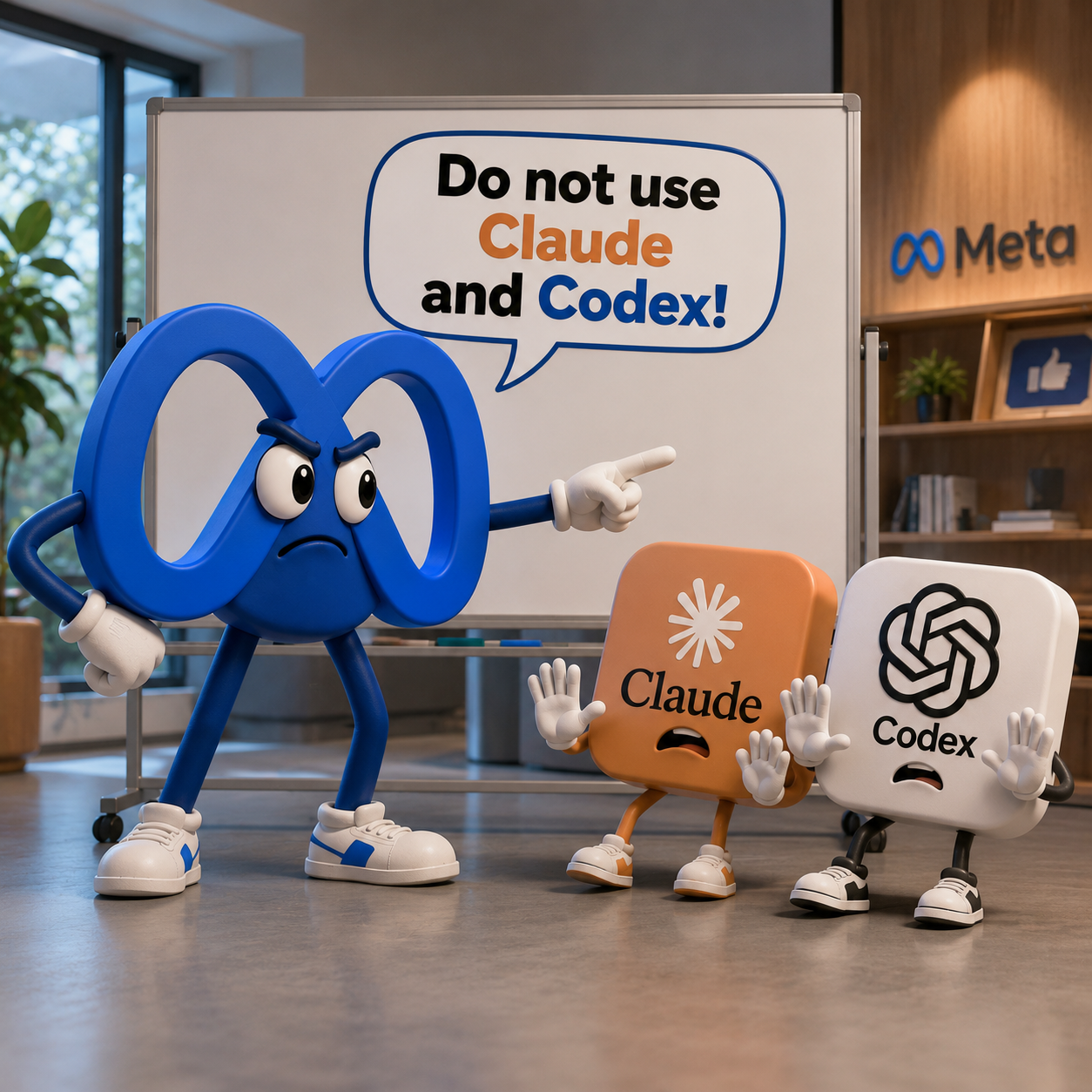 Meta Locks Out Rival AI Tools