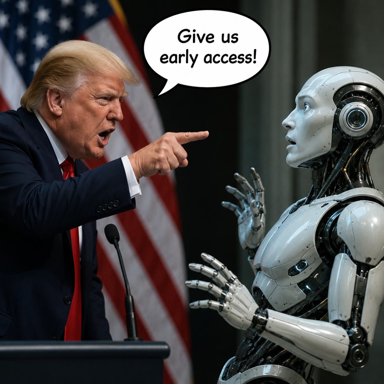 Trump's AI Order: Early Access Drama