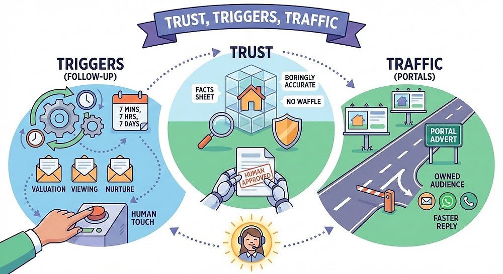Trust, Triggers, Traffic
