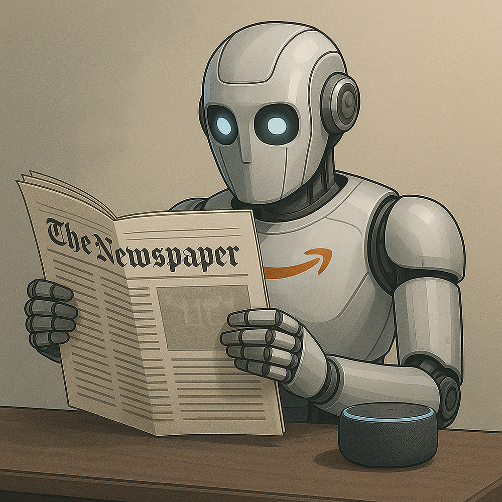 Amazon and NYT Team Up for AI Content
