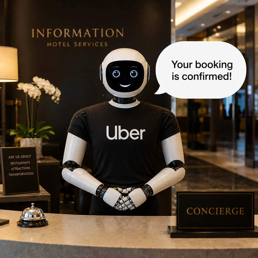 Uber Expands with AI-Powered Hotel Bookings