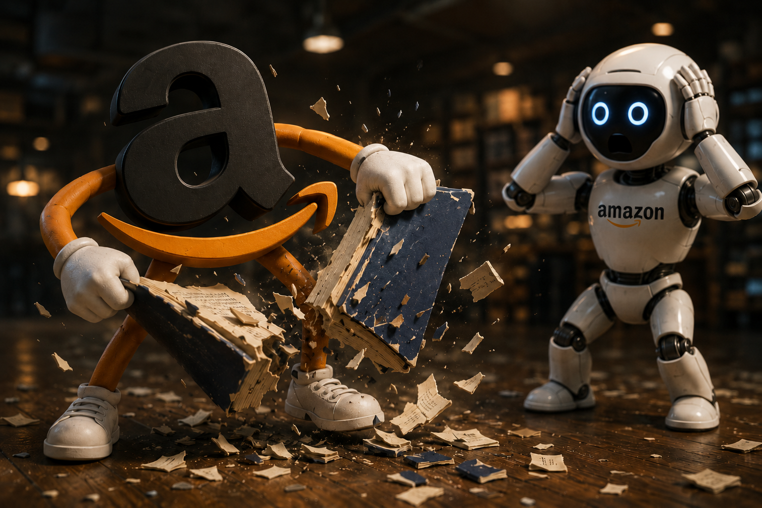 Amazon's Rare Book Scandal: AI Training