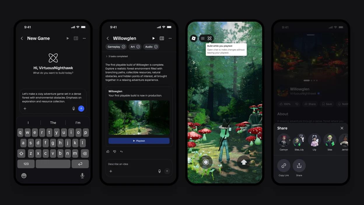 Roblox Unleashes AI Magic for Game Creation