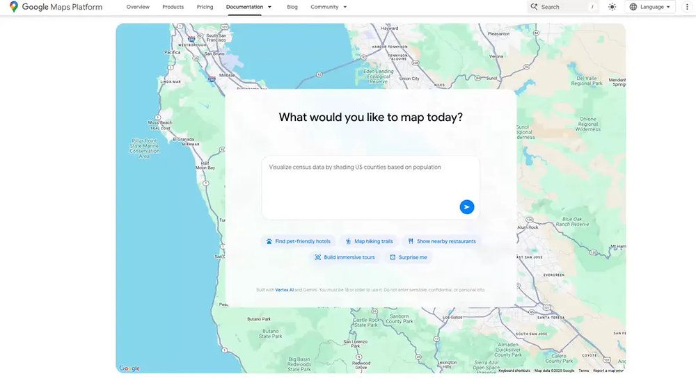 Google Maps' AI Tools: Build, Style, Explore!