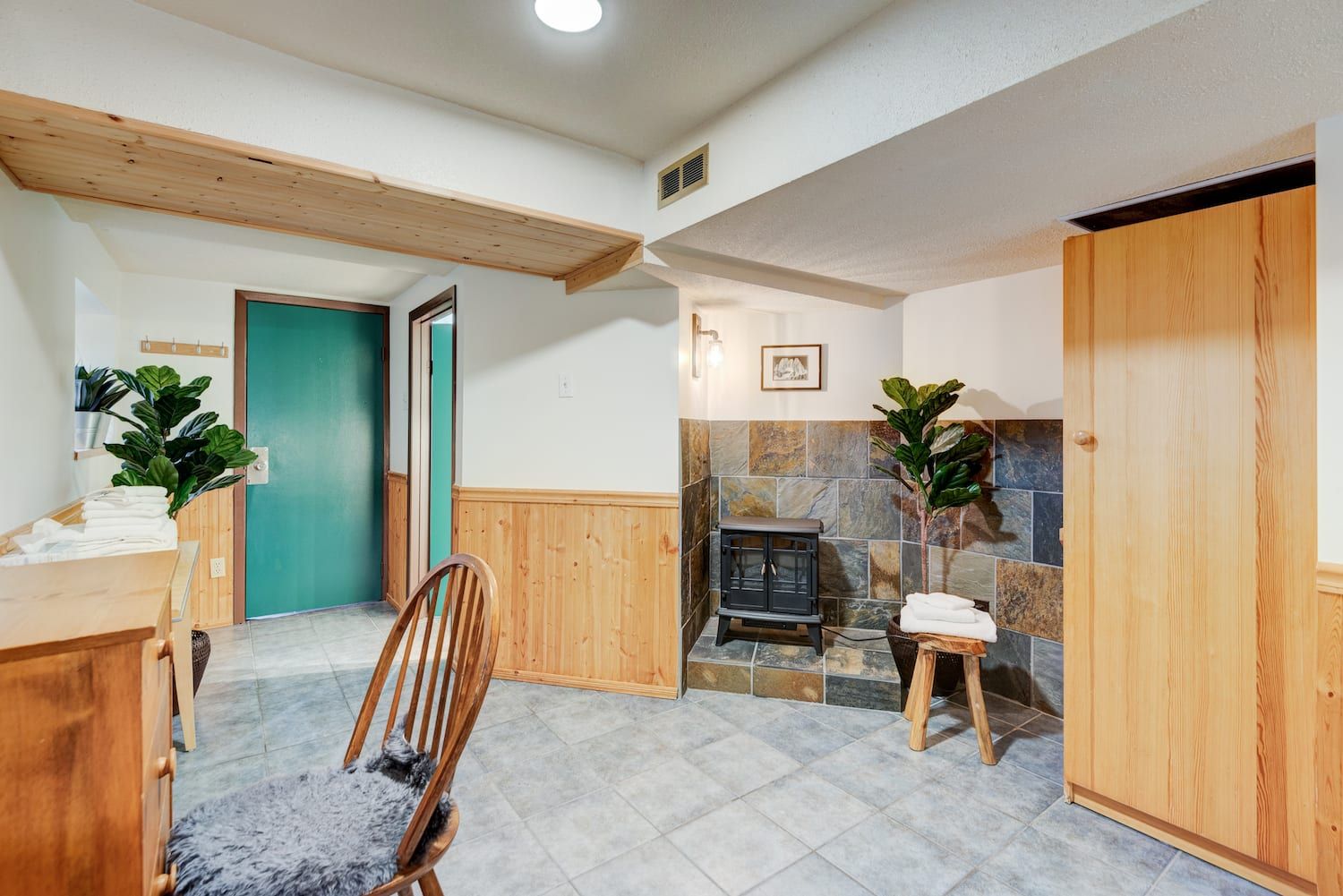 trois chambres simples à Banff