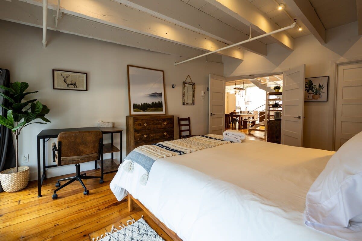 Superbe penthouse à deux étages dans le Vieux-Montréal