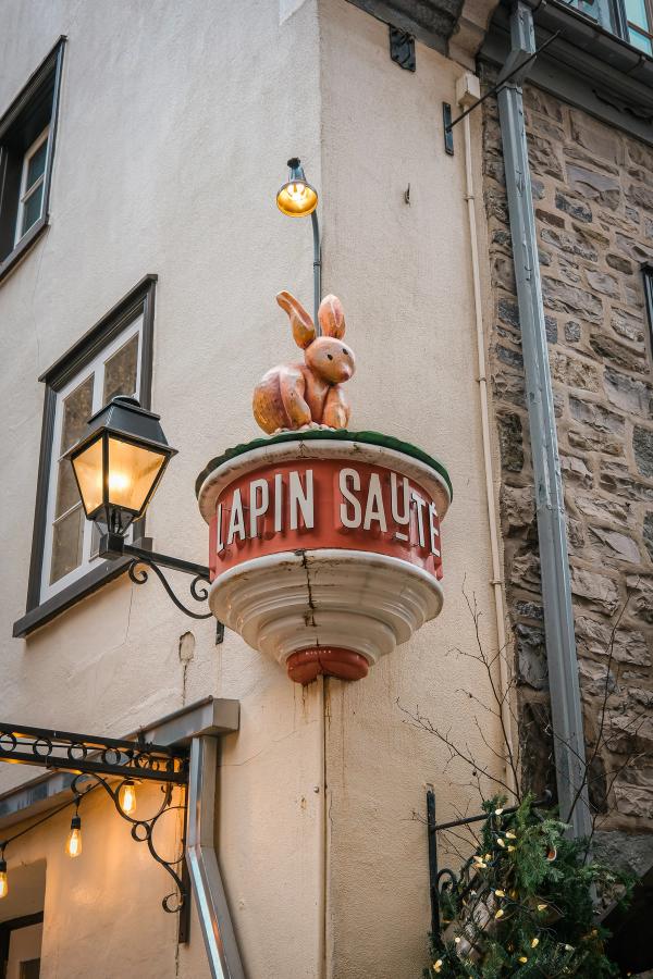 Le Lapin Sauté in Quebec City