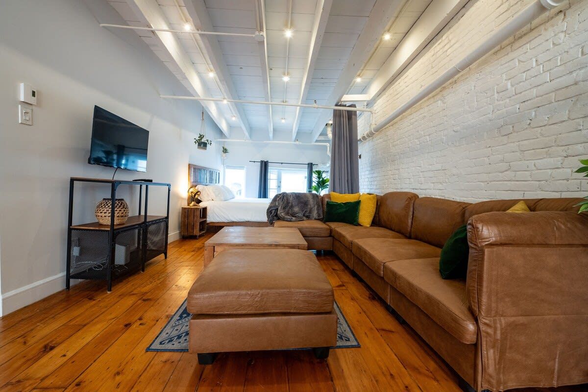 Superbe penthouse à deux étages dans le Vieux-Montréal