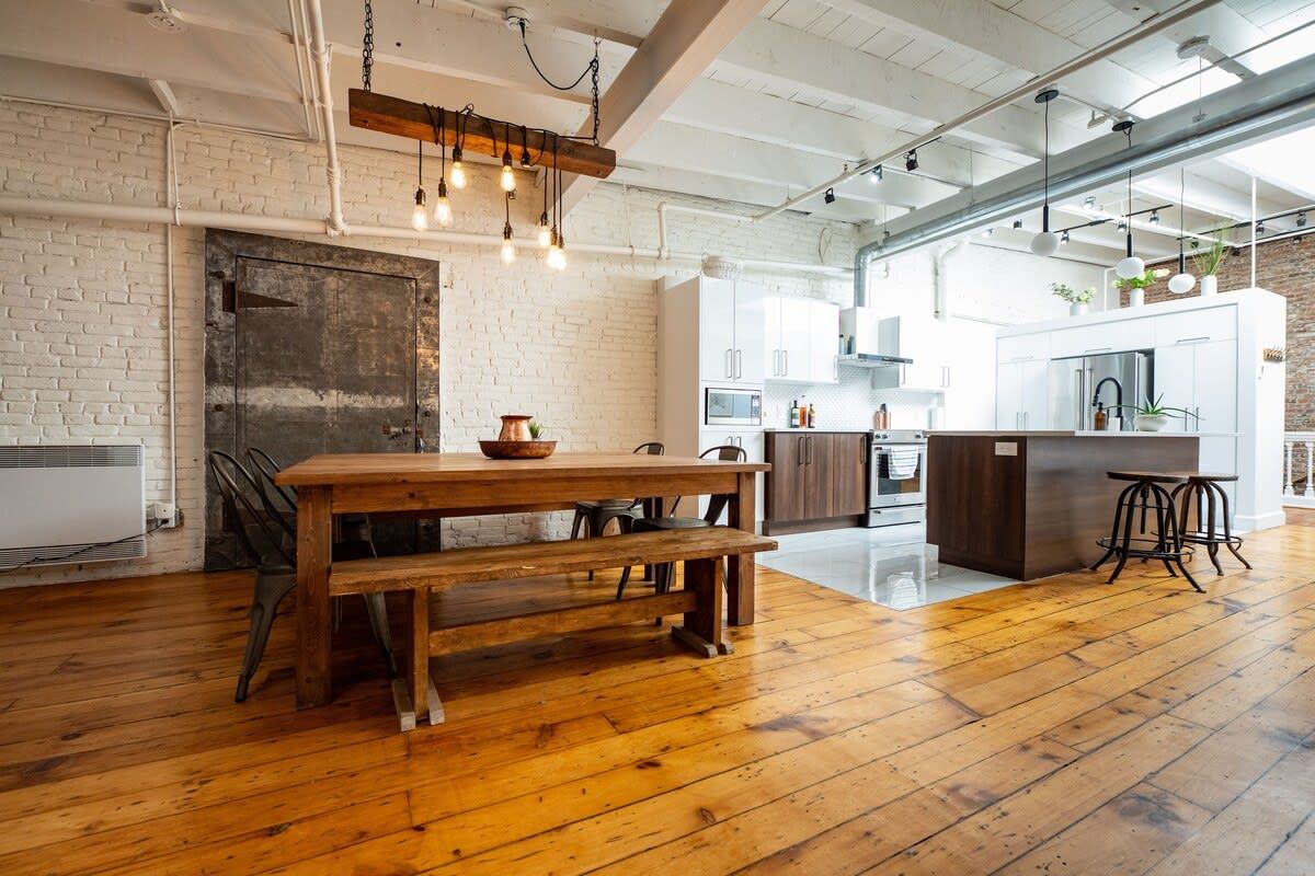 Superbe penthouse à deux étages dans le Vieux-Montréal